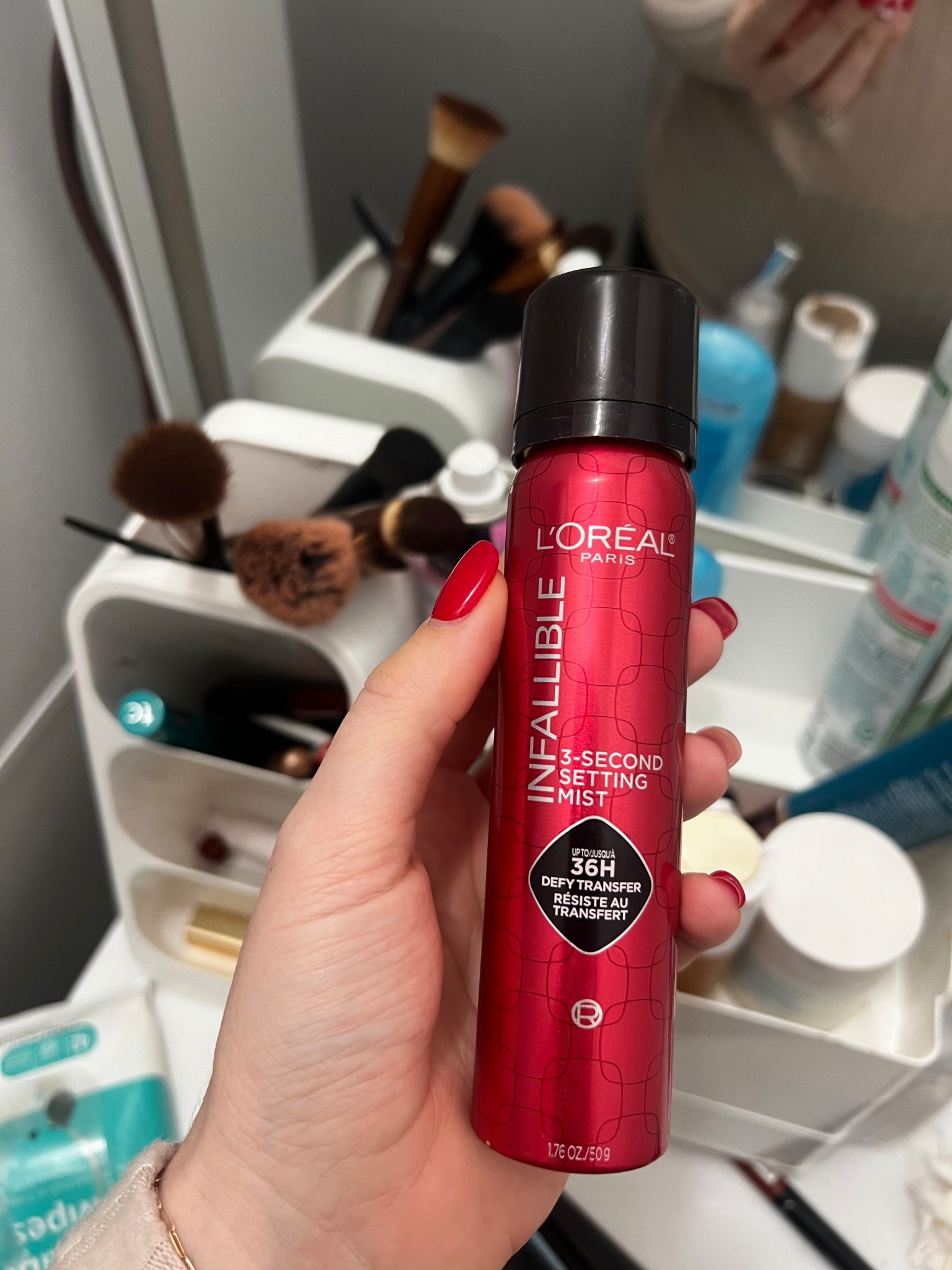 my favorite setting spray from a drugstore 

#LTKmomlife #LTKBeauty #LTKSaleAlert