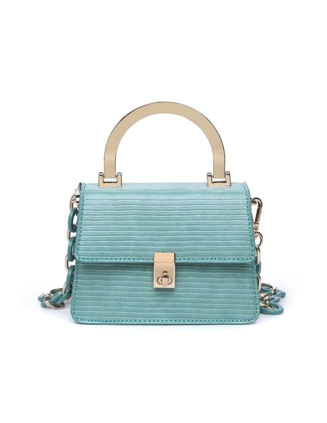 Metal Handle Bag with Resin Chain | Eloquii