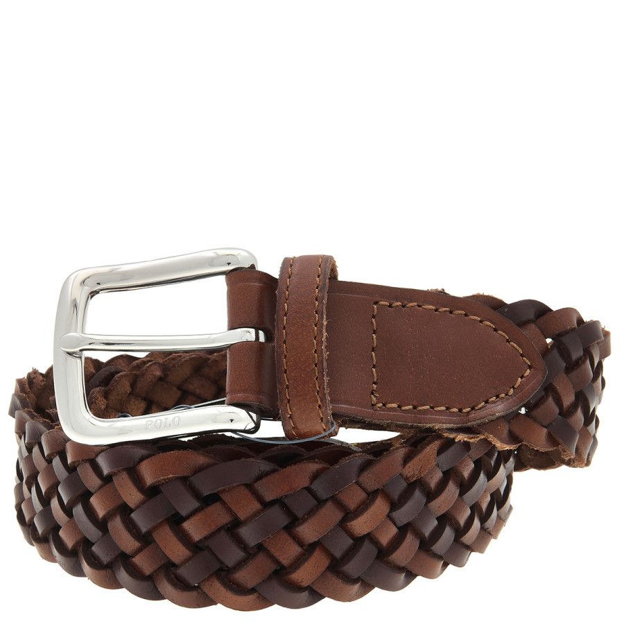 Polo Ralph Lauren Polo Pony Braided Leather Belt | Jomashop.com & JomaDeals.com