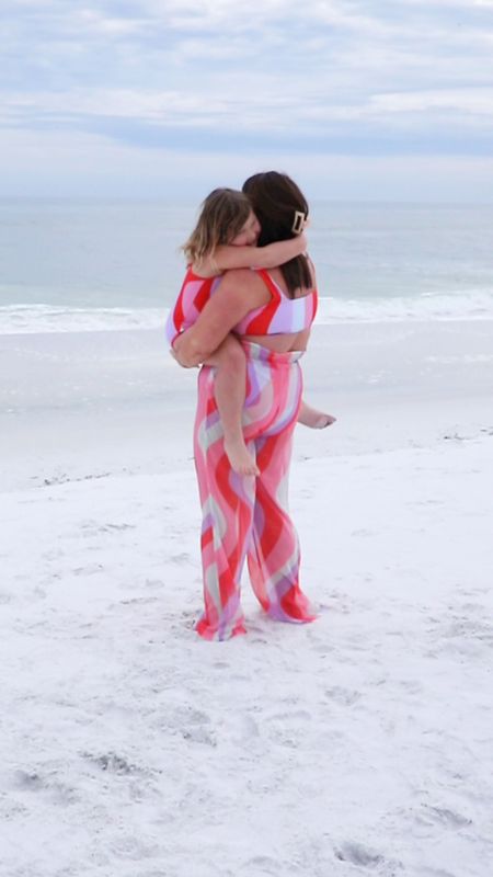 SAVE THIS if you love a mommy and me matching moment.

One day she won’t believe matching with mom means the best day ever, but until then I’ll soak up every sweet moment. 💕

These adorable new arrivals from @the_hermoza are designed in a playful and vibrant Pucci Stripe with one and two-piece options plus a coordinating style for your mini me. I’m wearing the Lauren top and bottoms with the Nora pant and Collins has on the Little Vivi suit. 

Linking this and more styles here.

These are all perfect for beach days ahead and really… is there anything sweeter? 

@the_hermoza #thehermoza #hermozaswim #pucci #mommyandme #laurensuit #littlevivi #norapant #resortwear #swimsuits #redandpink #colorfullstyle #30a #ad #vacaystyle

#LTKswim #LTKover40 #LTKtravel