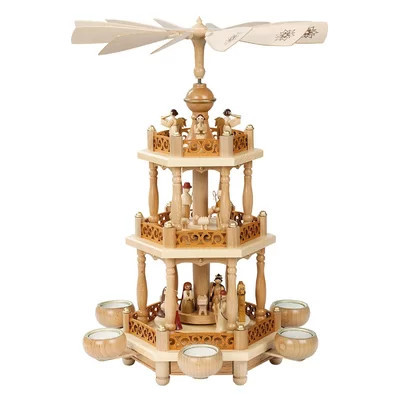 Richard Glaesser 3 Tiers Nativity Pyramid | Wayfair North America