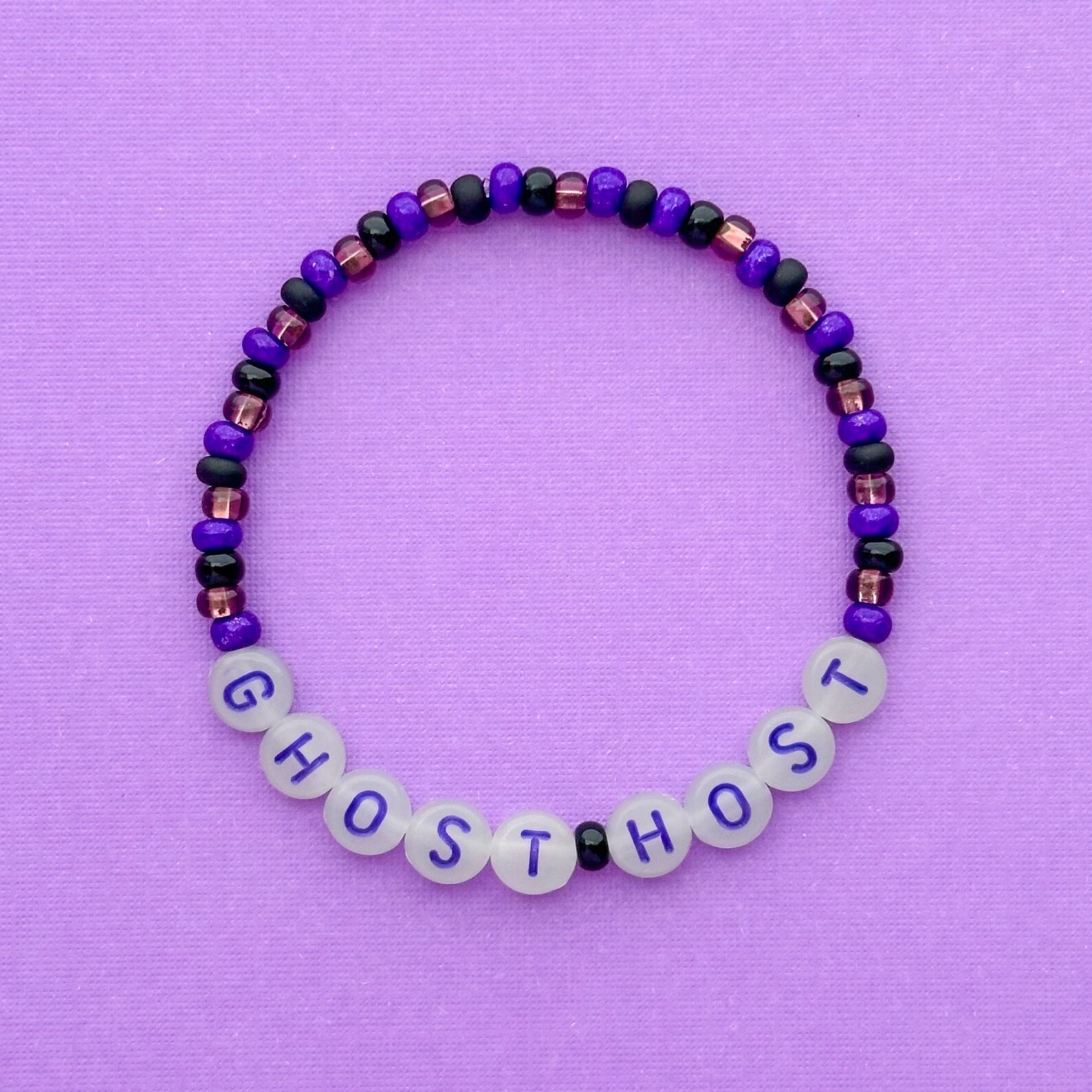 Ghost Host Bracelet, Haunted Mansion Bracelet, Glow in the Dark Bracelet - Etsy | Etsy (US)