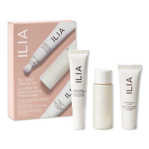 The Travel Skincare Set - Mini Clean Skincare Essentials Set - ILIA | Ulta Beauty | Ulta