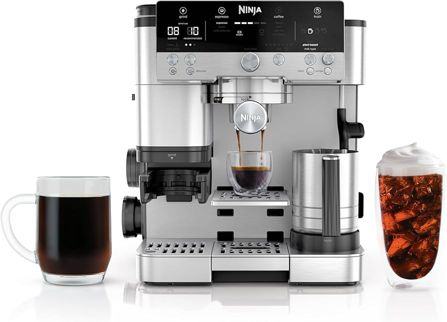 Ninja Espresso Machine, Luxe Café Premier Series, Drip Coffee Maker and Rapid Cold Brew, Integra... | Amazon (US)
