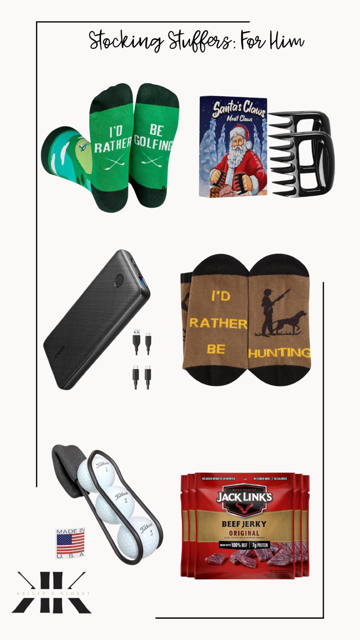 Stocking stuffers for him! Guys are so hard to shop for but these items are great additions to add to his stocking this Christmas

#LTKGiftGuide #LTKfindsunder50 #LTKHoliday
