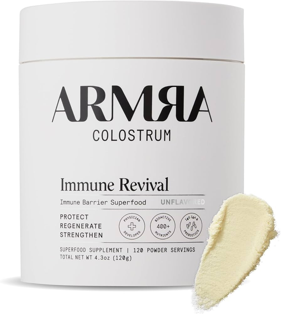 ARMRA Colostrum™ Premium Powder, Grass Fed, Gut Health Bloating Immunity Skin & Hair, Contains ... | Amazon (US)