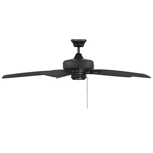 Savoy House Wind Star Matte Black Ceiling Fan 52 830 589 89 | Bellacor | Bellacor