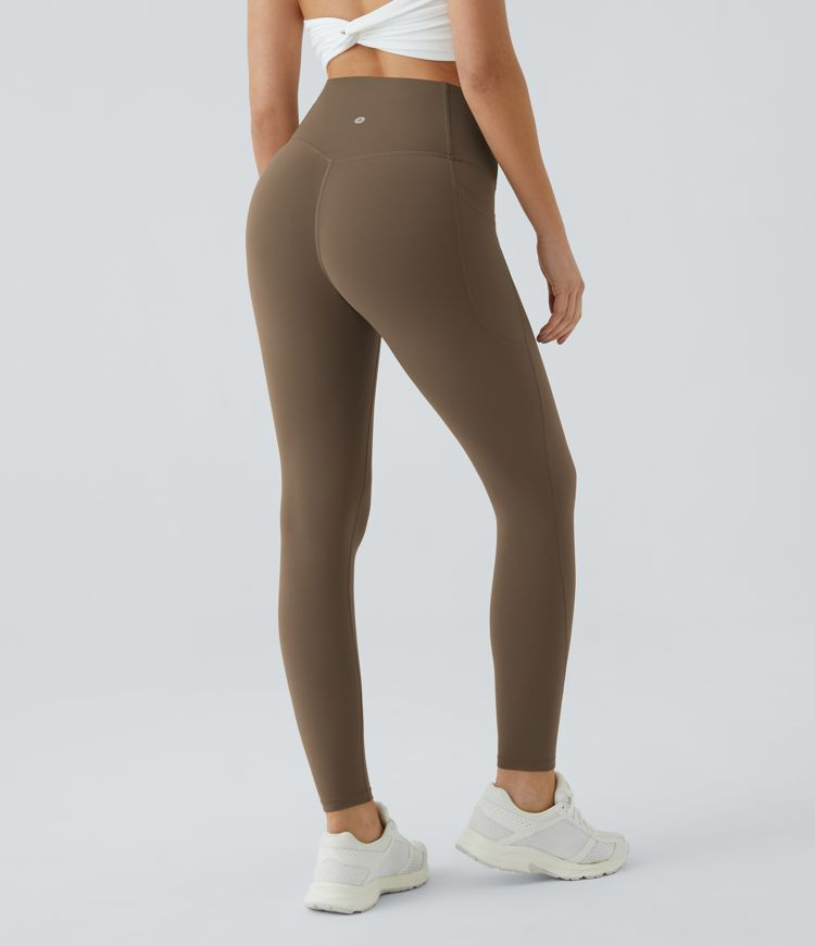 Halara UltraSculpt™ SoCinched High Waisted Tummy Control Pocket Shaping Training Leggings | HALARA