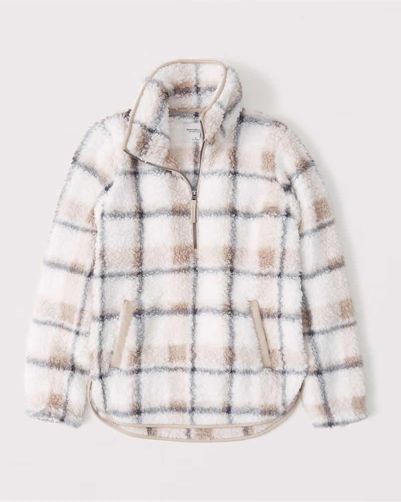 Shown In white and tan plaid | Abercrombie & Fitch (US)