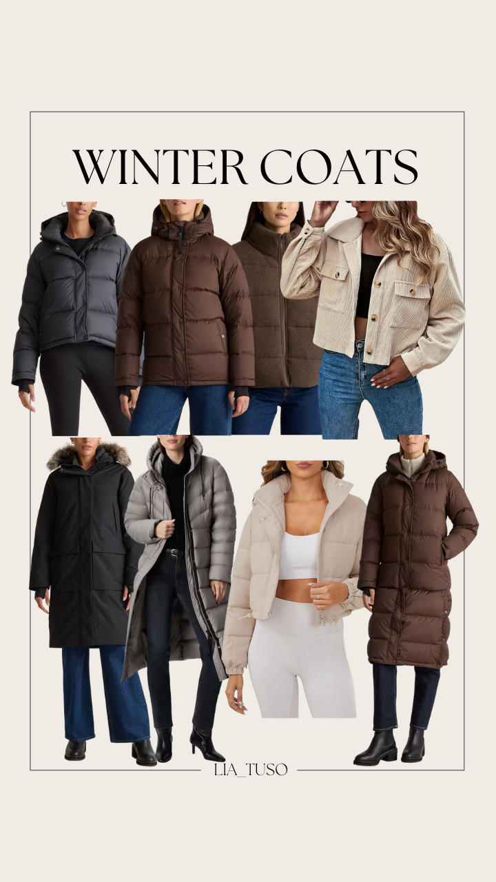 Winter Coats || Winter coat roundup is here ❄️🧥 Sharing the warm, comfy styles I’m loving this season — all linked!

#WinterStyle #CozyOutfits #LTKfashion
 

 #LTKHoliday #LTKootd #LTKSeasonal
