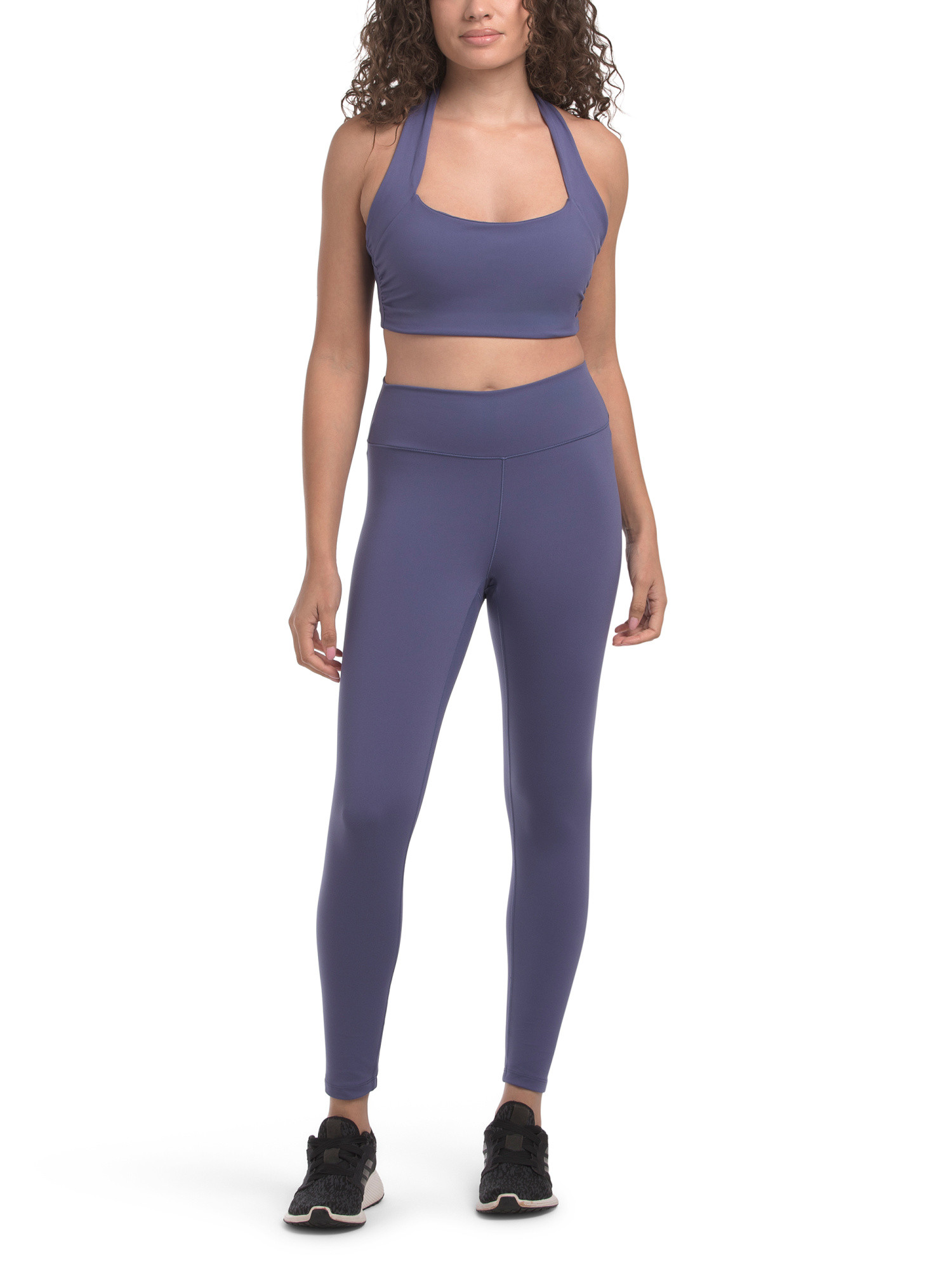 2pc Halter Bra And Leggings Set | TJ Maxx