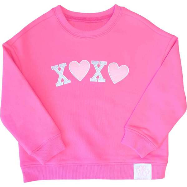 XOXO Sweatshirt, Pink | Maisonette