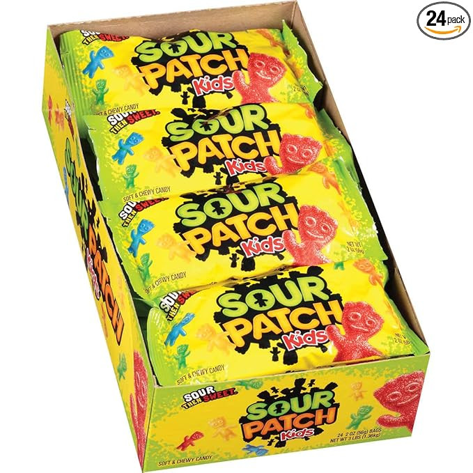 Bulk Pack Candy (Sour Patch Kids, 2 oz, 24-pack) | Amazon (US)