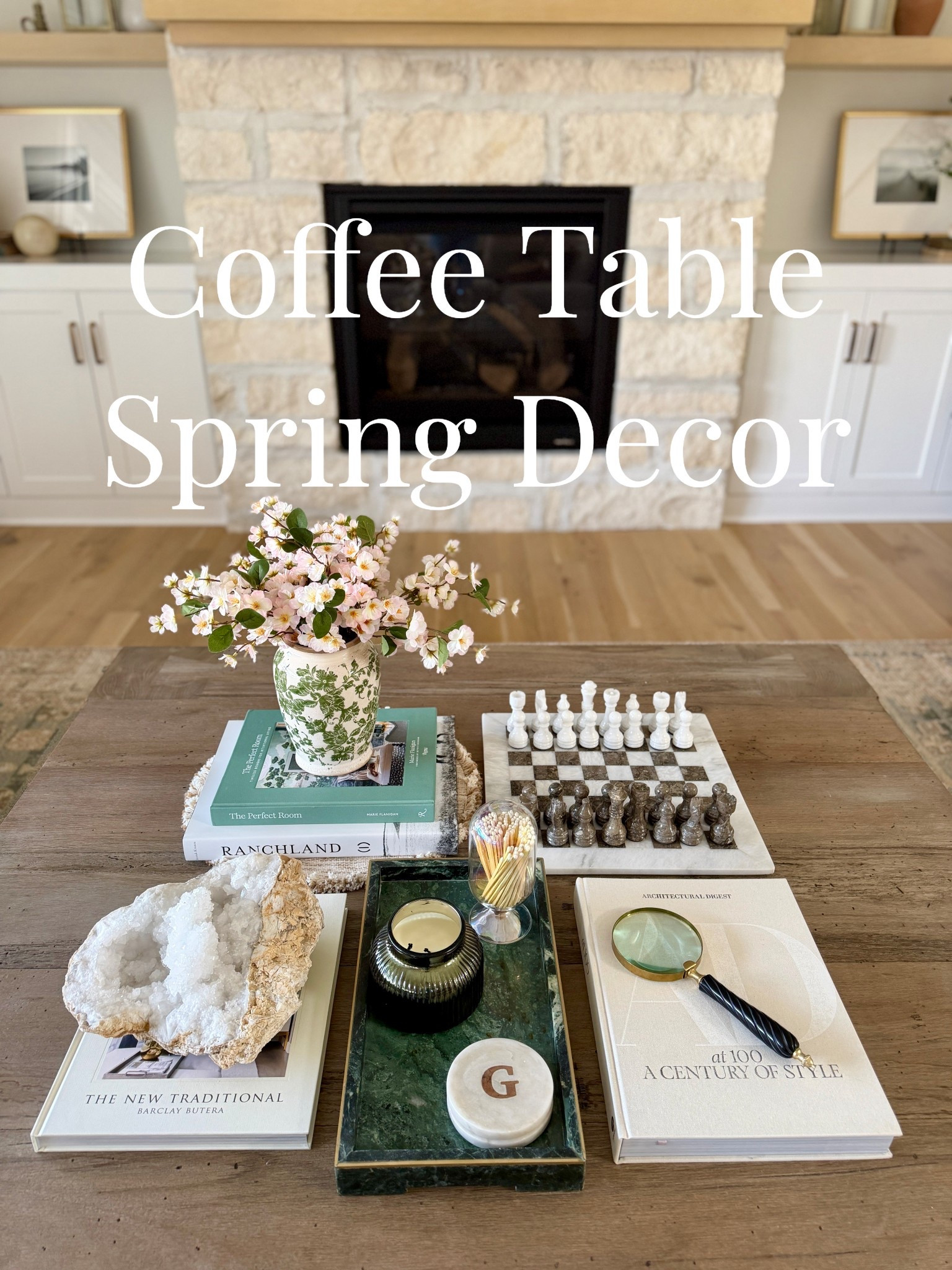 Coffee table spring decor! 

#LTKSaleAlert #LTKHome #LTKWedding