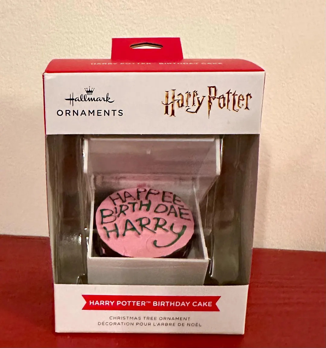 Hallmark Harry Potter Birthday Cake Christmas Ornament - Etsy | Etsy (US)