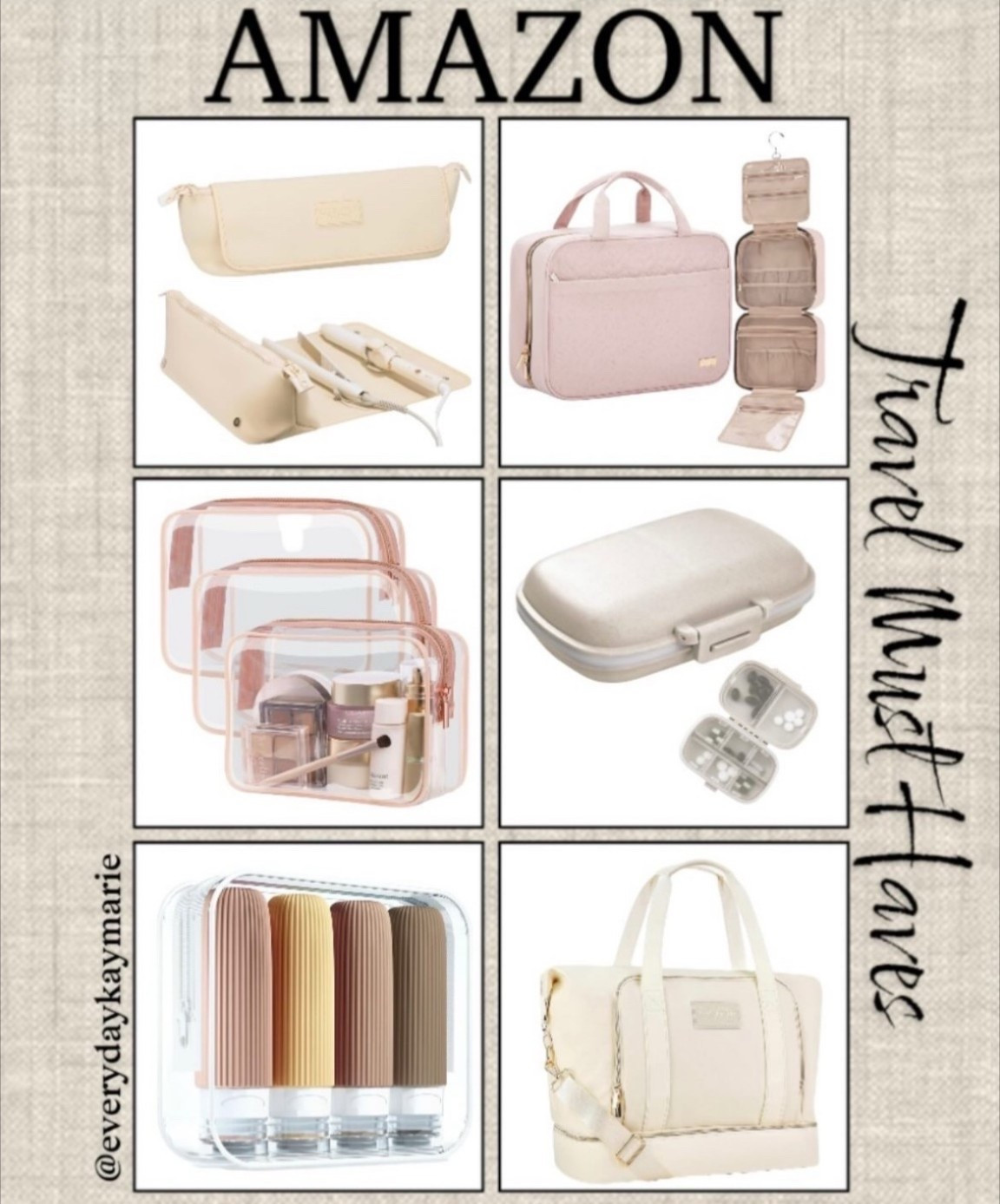 Affordable travel must haves 💕✈️

#travelmusthaves #vacayfinds #vacaymusthaves #packingnecessities 

#LTKSeasonal #LTKFindsUnder50 #LTKTravel

