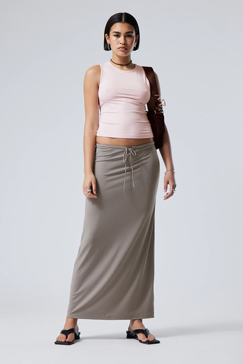 Fine Pull On Skirt | Weekday