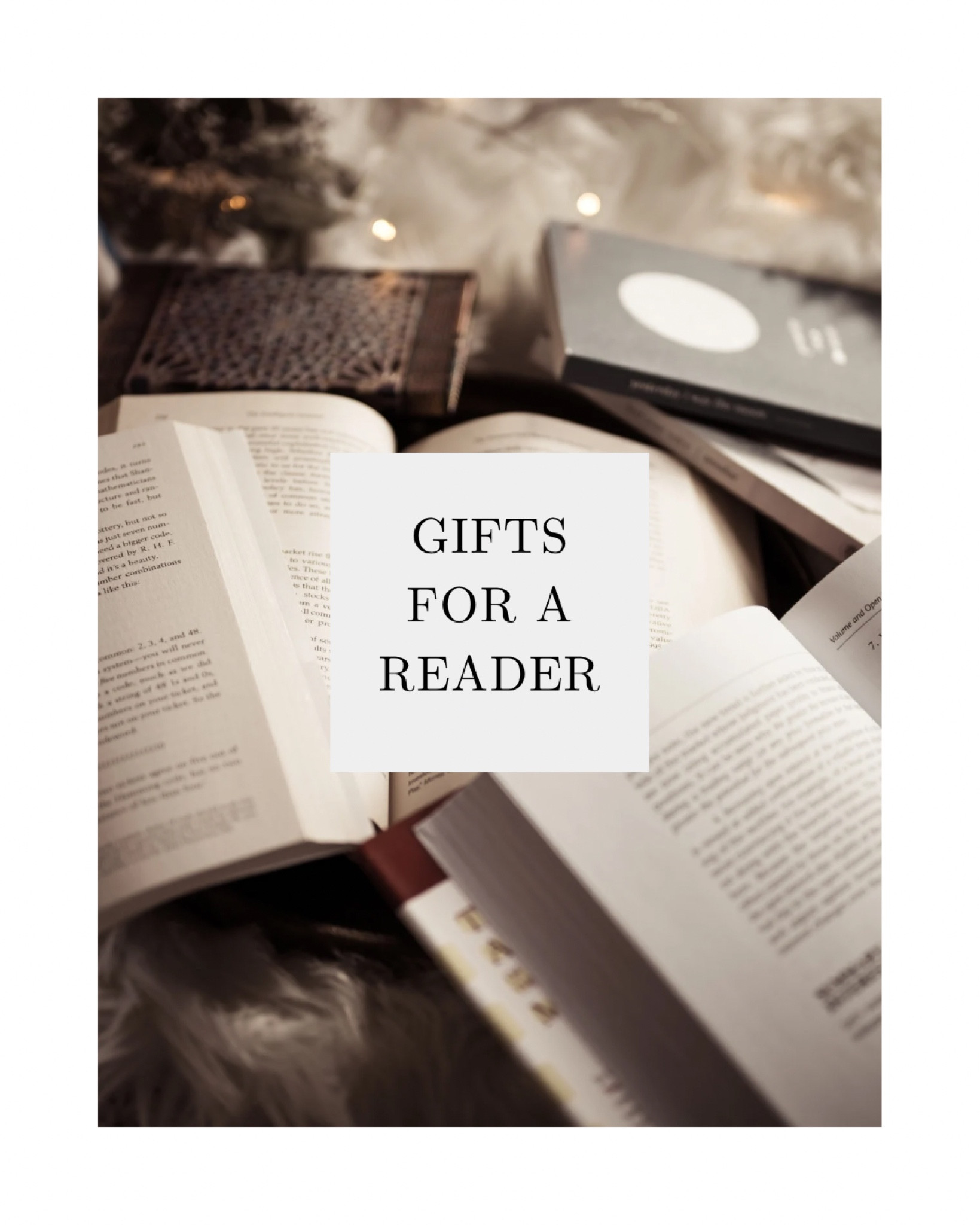 Have a reader in your life? Save this post — this gift guide will make your life easier. These are great options for Mother’s Day, Father’s Day, the person’s birthday, or even just a random Tuesday! 

Are you a reader with gift ideas? Drop a comment + I’ll credit you in my next guide! 

#LTKfindsunder100 #LTKGiftGuide #LTKfindsunder50