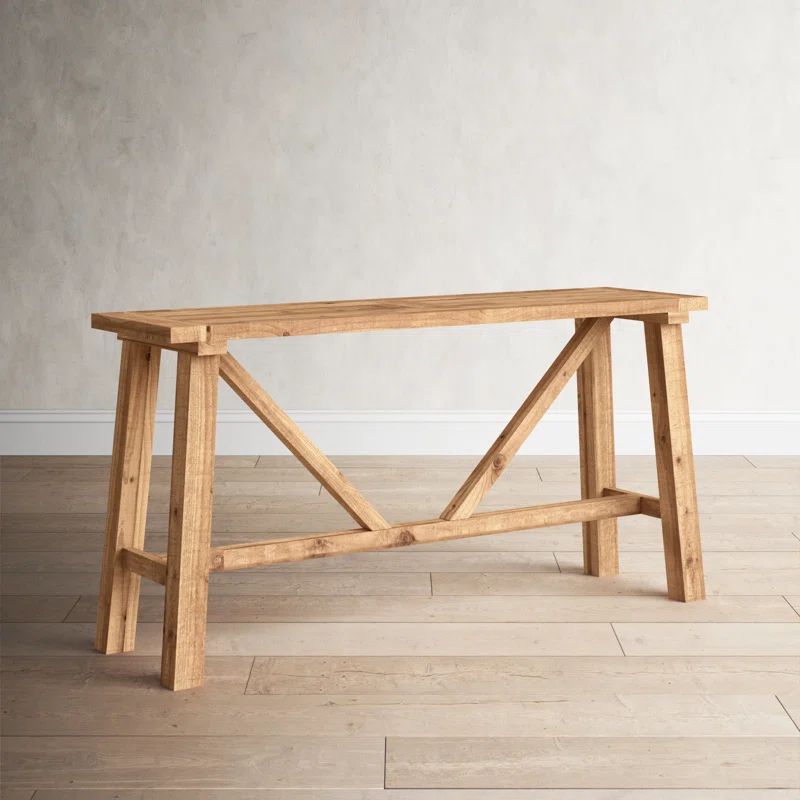 Bentwood 59'' Solid Wood Console Table | Wayfair North America