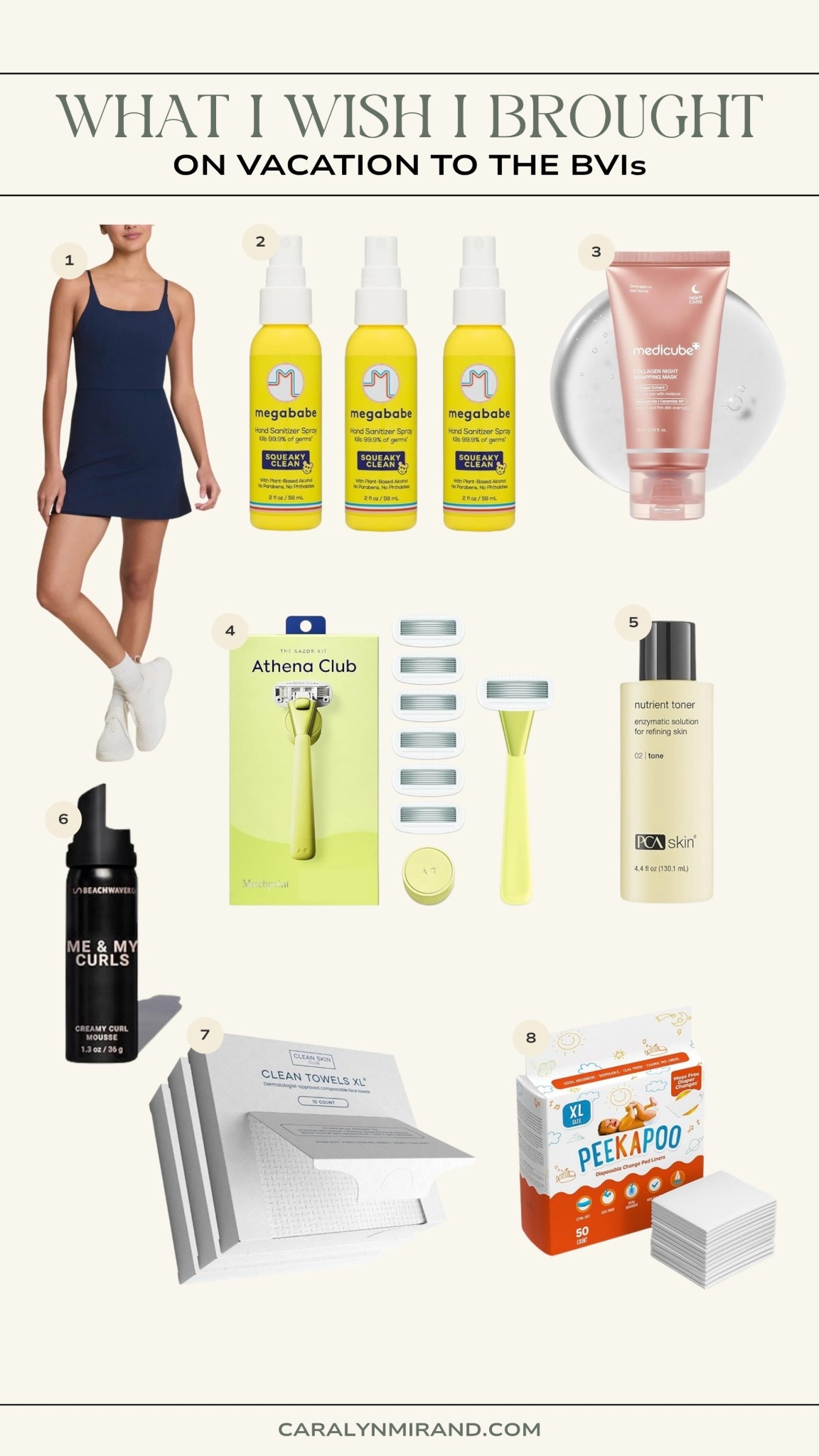 What I forgot and wish I brought on vacation! 

#LTKTravel #LTKBeauty #LTKBaby