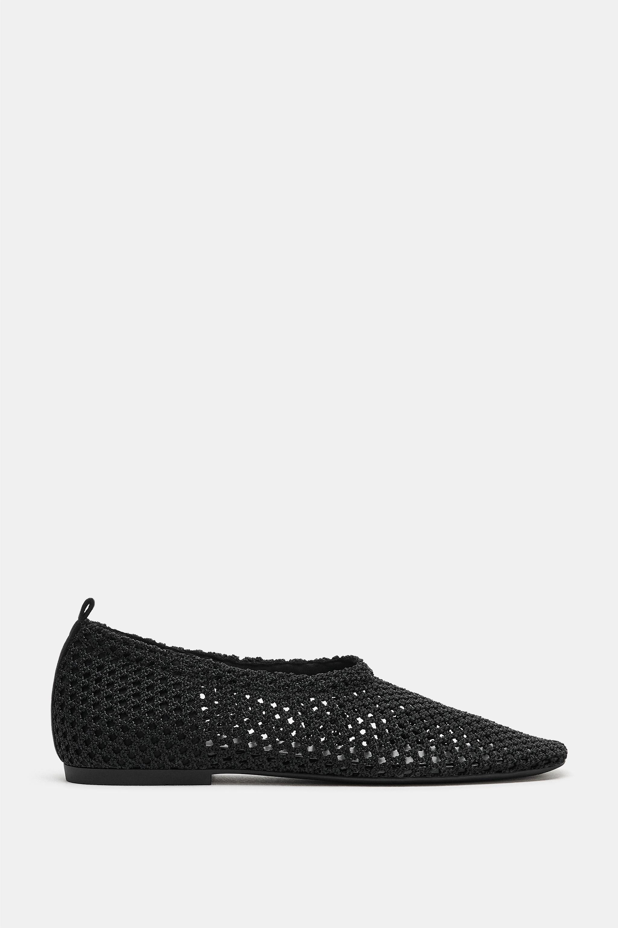 FLAT MESH BALLET FLATS | Zara UK