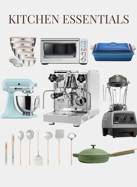 Current kitchen favorites- we just got a new Always Pan in the mail and have been *loving* all of these essentials. Thx in advance to my husband for being the chef & barista in the family👩🏼‍🍳 #kitchenessentials 

#LTKhome