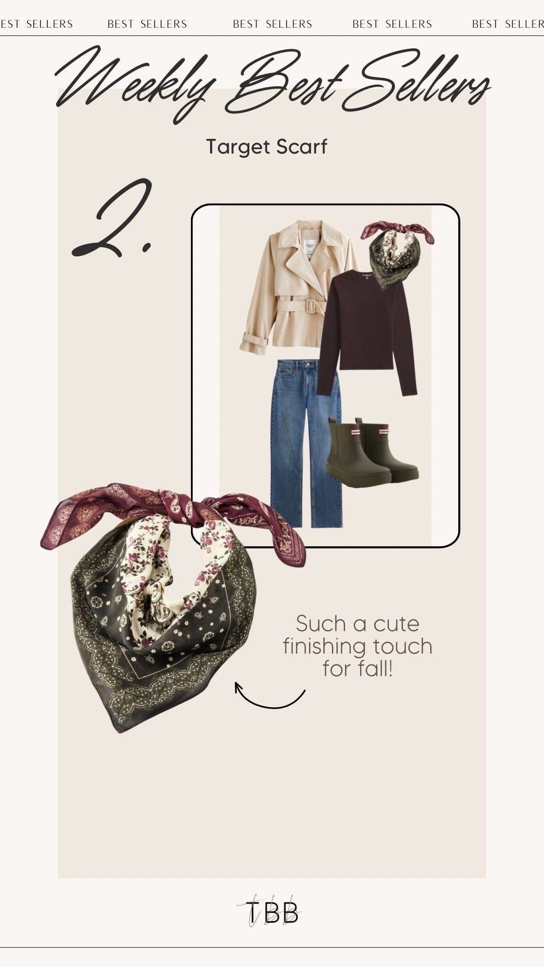 This scarf is the cutest finishing touch for any fall outfit! 

#LTKootd #LTKSeasonal #LTKTall