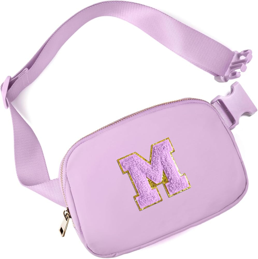Gitus Gifts for 8 9 10 11 12 Year Old Girls Belt Bag Fanny Pack Crossbody Bags with Initial Lette... | Amazon (US)