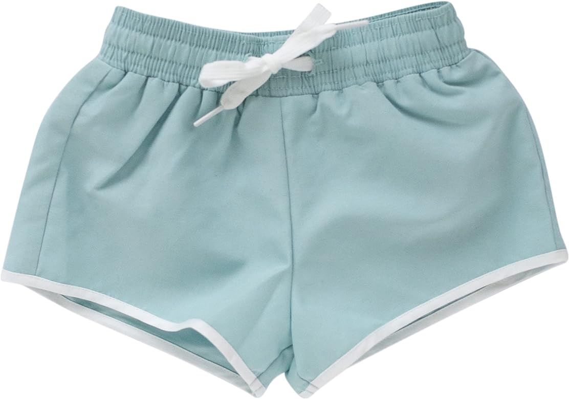 Sisterly Market Swim Shorts, Light Blue | Amazon (US)