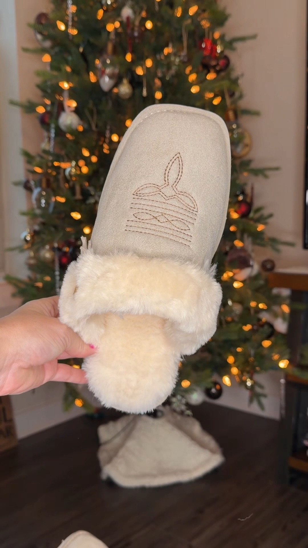 How cute are the cowboy boots slippers? 🤎🤠😍

I went up half a size because the lining is very thick but also incredibly soft! Made in several color options. 

#LTKHoliday #LTKGiftGuide #LTKSeasonal