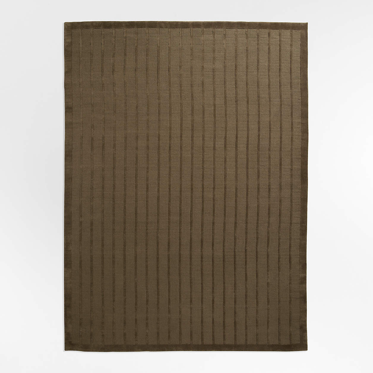 Chelsea Wool Handwoven Green Area Rug 6'x9' | Crate & Barrel | Crate & Barrel