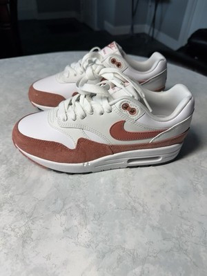 Nike Air Max 1 ‘87 White Canyon Pink Premium Women’s 7 | eBay US