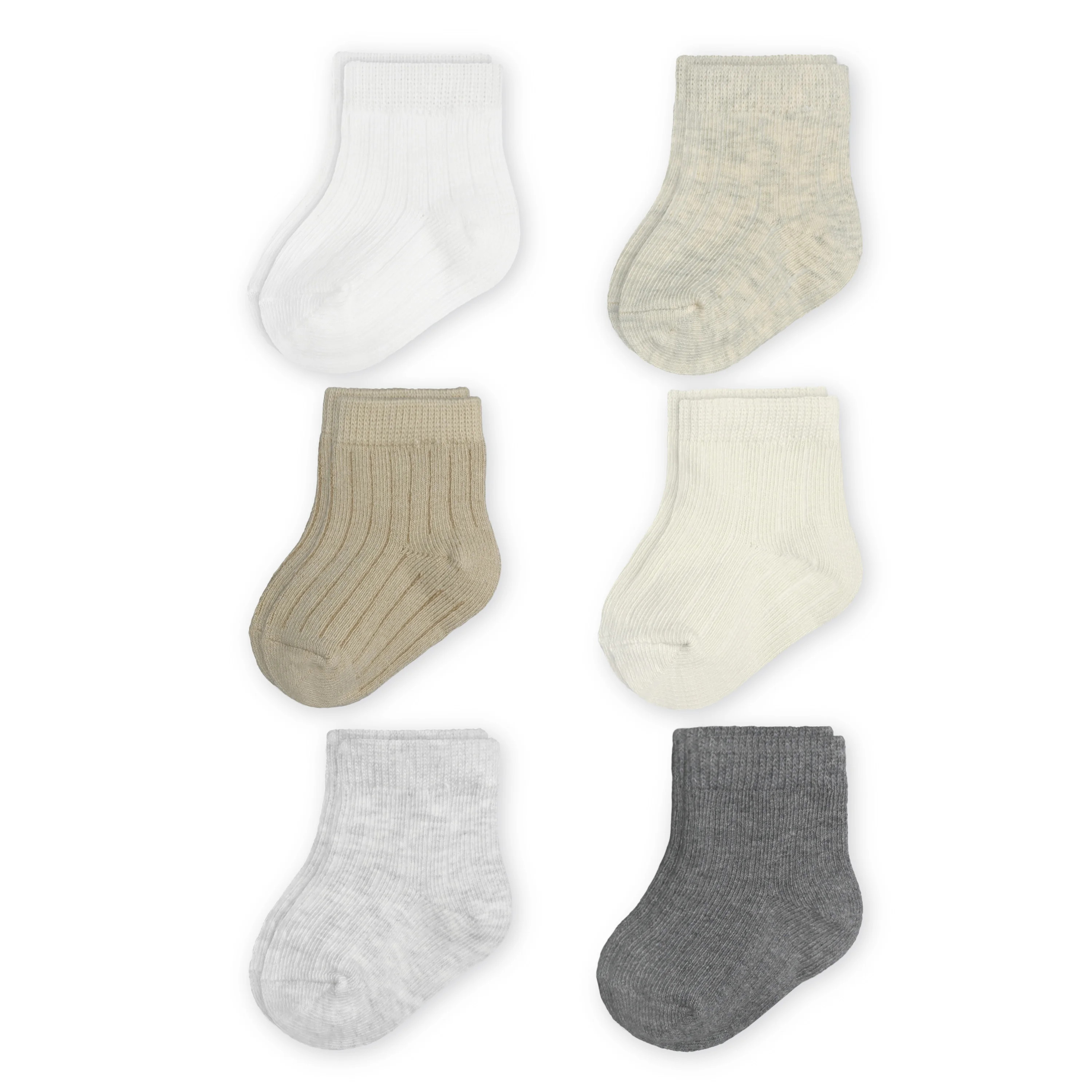Carter's Child of Mine, Infant Baby Boy Ribbed Crew Socks, 6 Pack, Size 0-12 Months | Walmart (US)