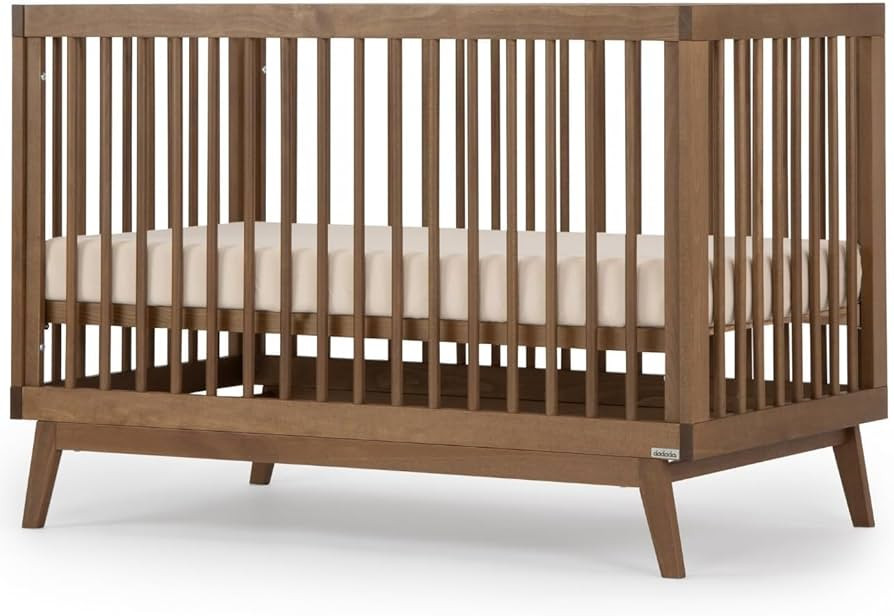 dadada Baby Soho 3-in-1 Convertible Wooden Crib to Toddler Bed - Made in Italy, GREENGUARD Gold C... | Amazon (US)