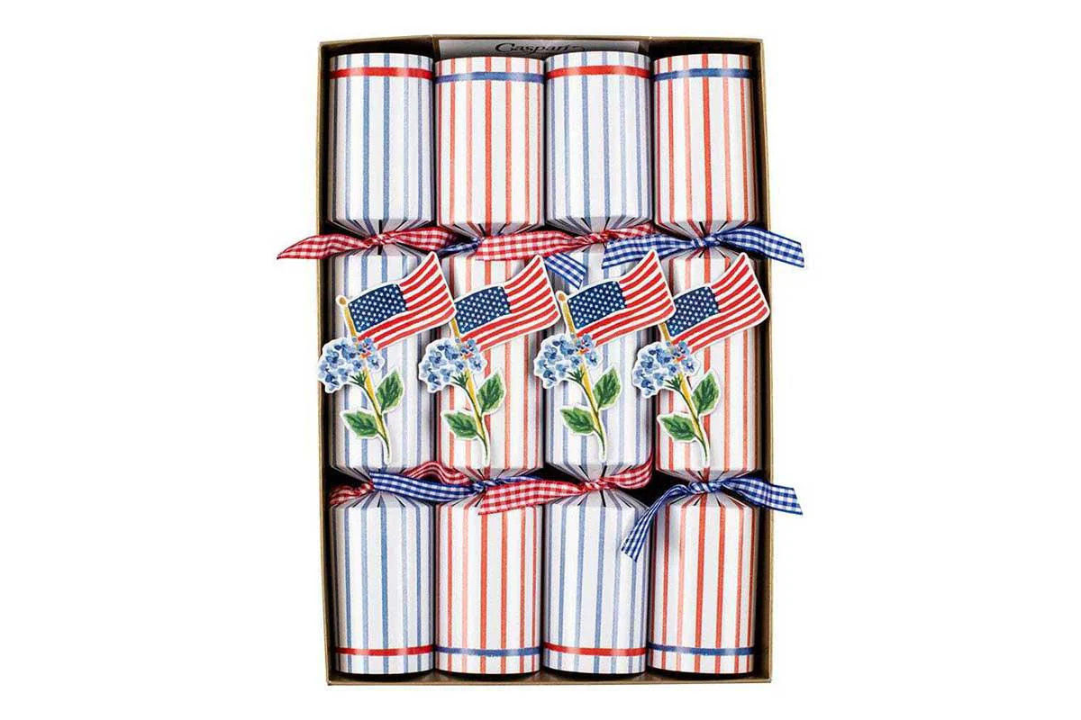 Flags and Hydrangeas Crackers | Lucy's Market