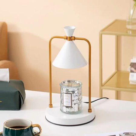 Electric Candle Warmer Candle Warmer Lamp with Timer and Dimmable Candle Light Plug in Candle Wax Wa | Walmart (US)