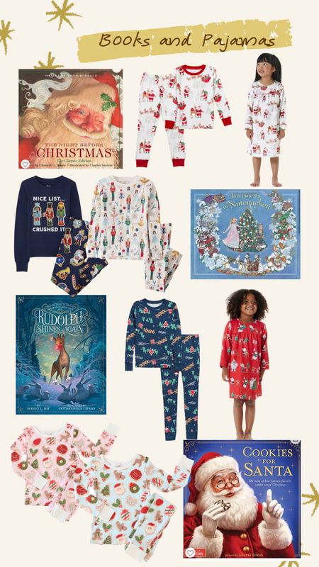 Pajamas and books ❤️🎄

#LTKkids #LTKsalealert #LTKGiftGuide