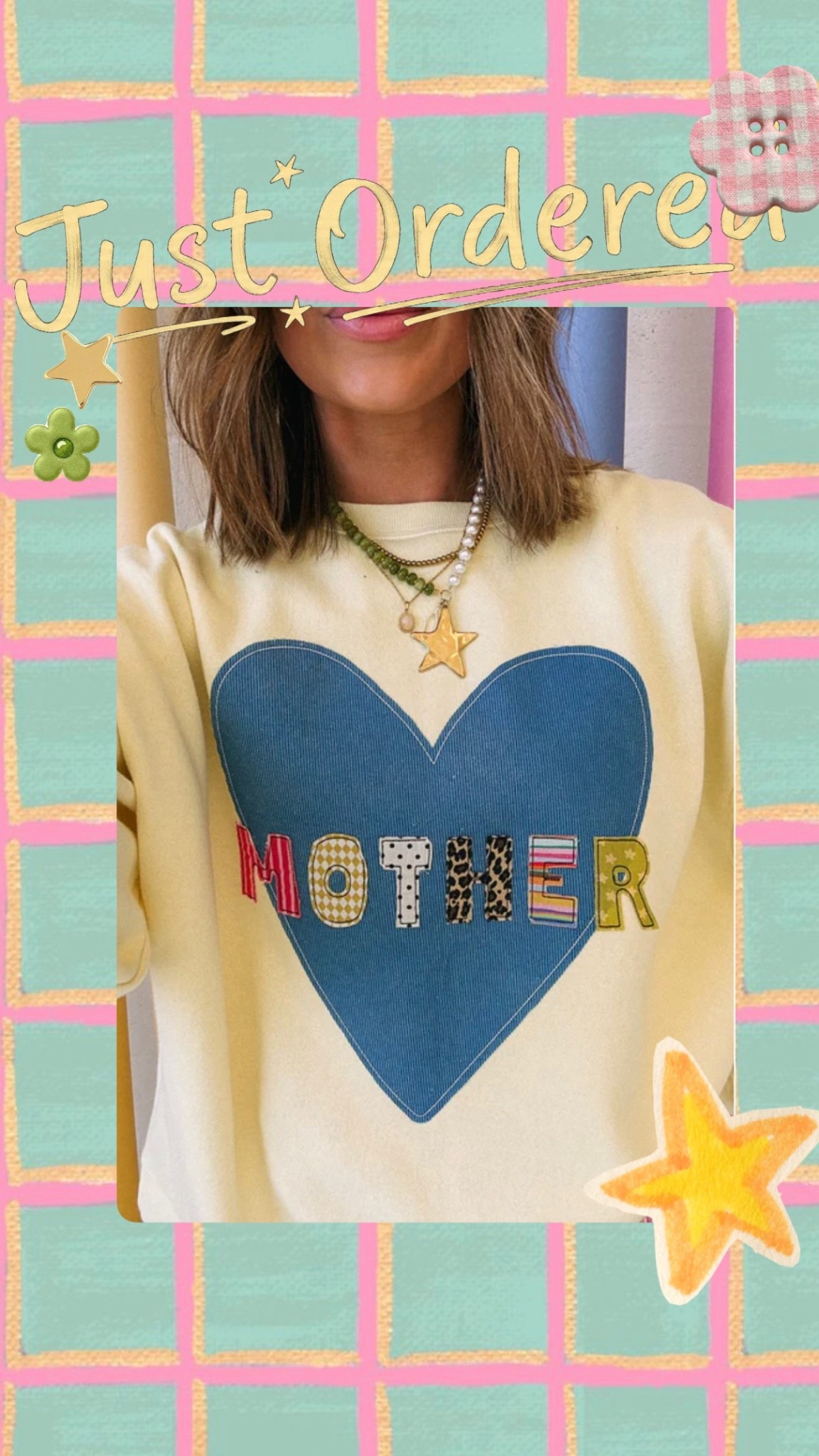 Welp, I’m obsessed with this sweatshirt and can’t wait to wear it! Figured it would share too!! ⭐️✨