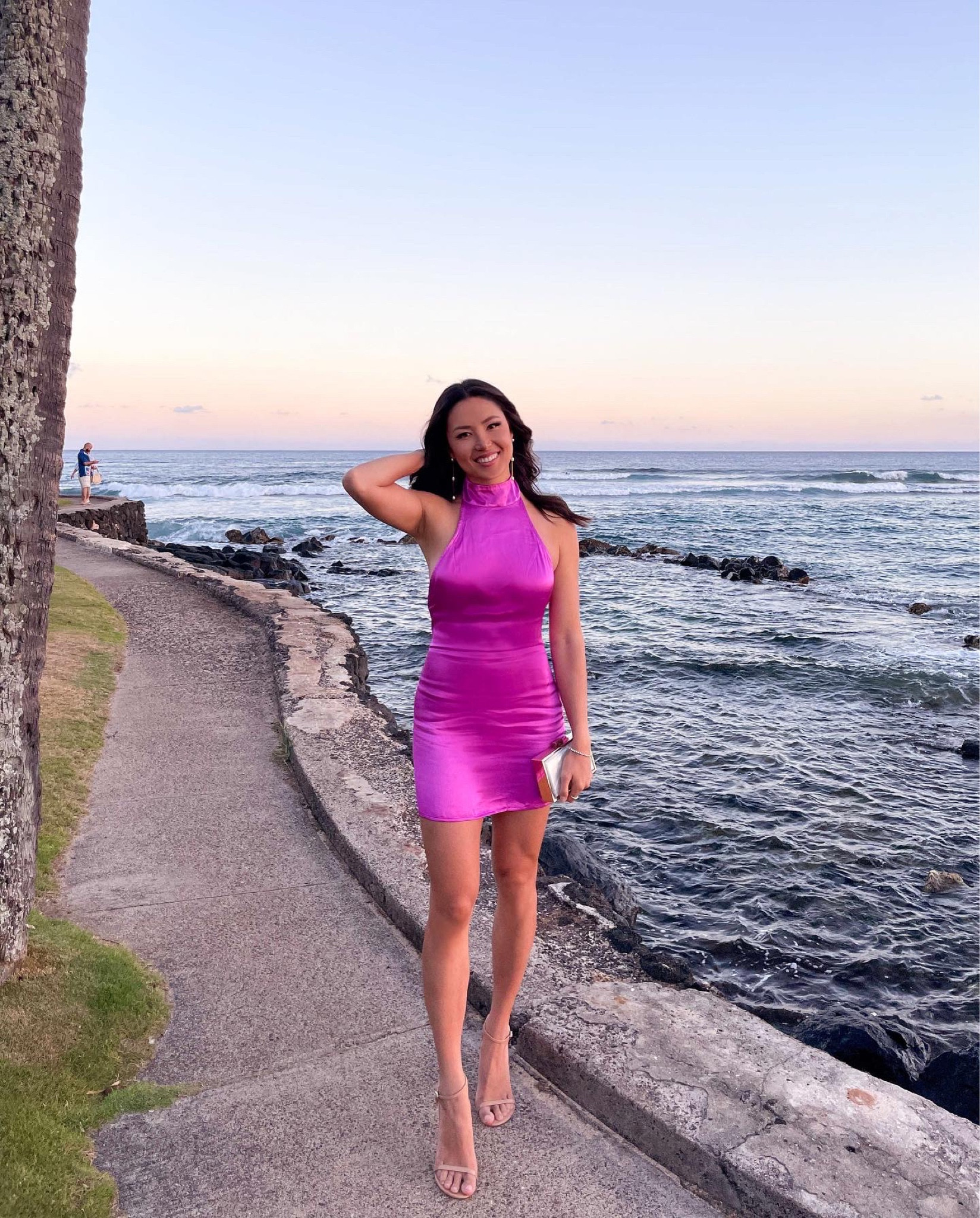 Birthday dress :) wearing XS! This dress comes in 3 more colors :) the dark sage color is also sooo pretty! best a wear a sticky bra or nip stickers. 

#LTKshoecrush #LTKtravel #LTKunder100