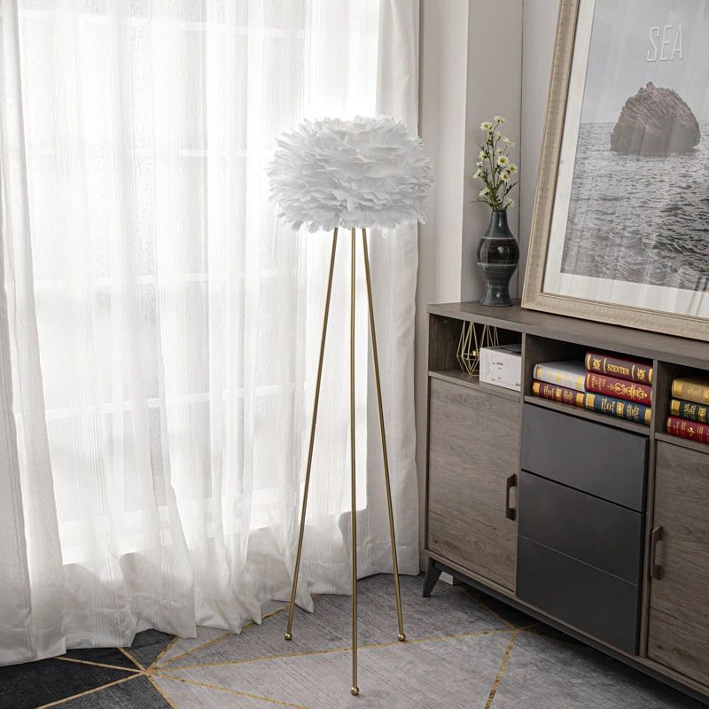 Hamner 60" Tripod Floor Lamp | Wayfair North America