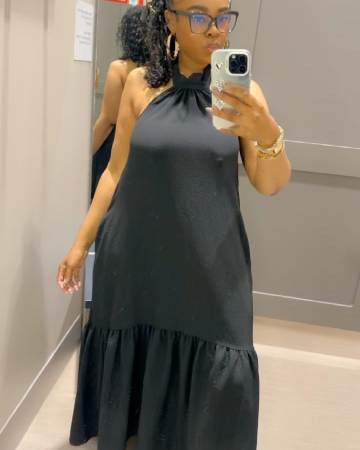 Can’t go wrong with a halter dress for the summer 

#LTKFindsUnder50 #LTKMidsize #LTKStyleTip