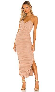 X REVOLVE Pippa Dress in Nude | Revolve Clothing (Global)