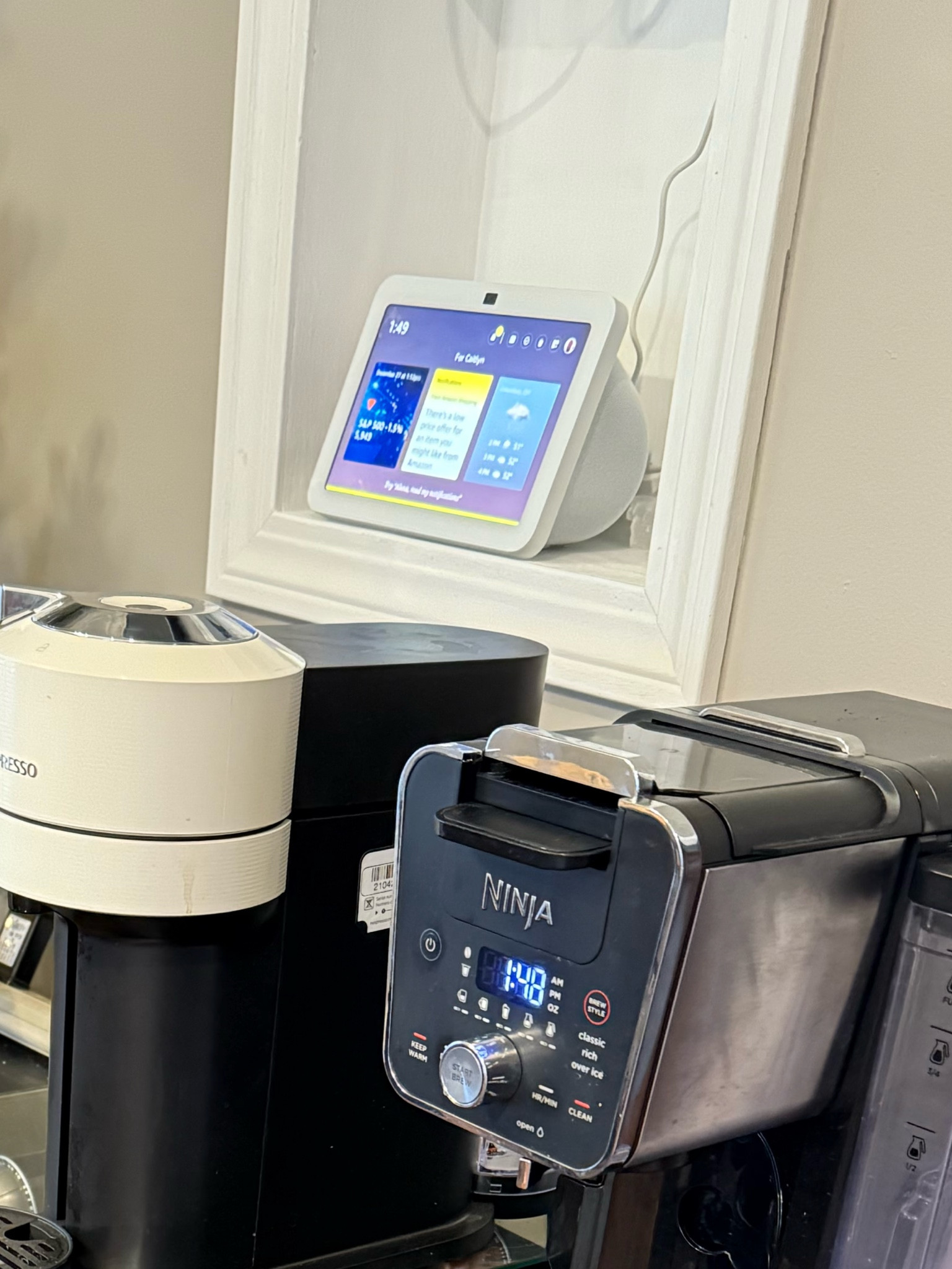 Our Alexa has been the perfect addition to our kitchen. We use it for music, add reminders, timer when cooking food, etc! 

#LTKHome #LTKFindsUnder100 #LTKGiftGuide