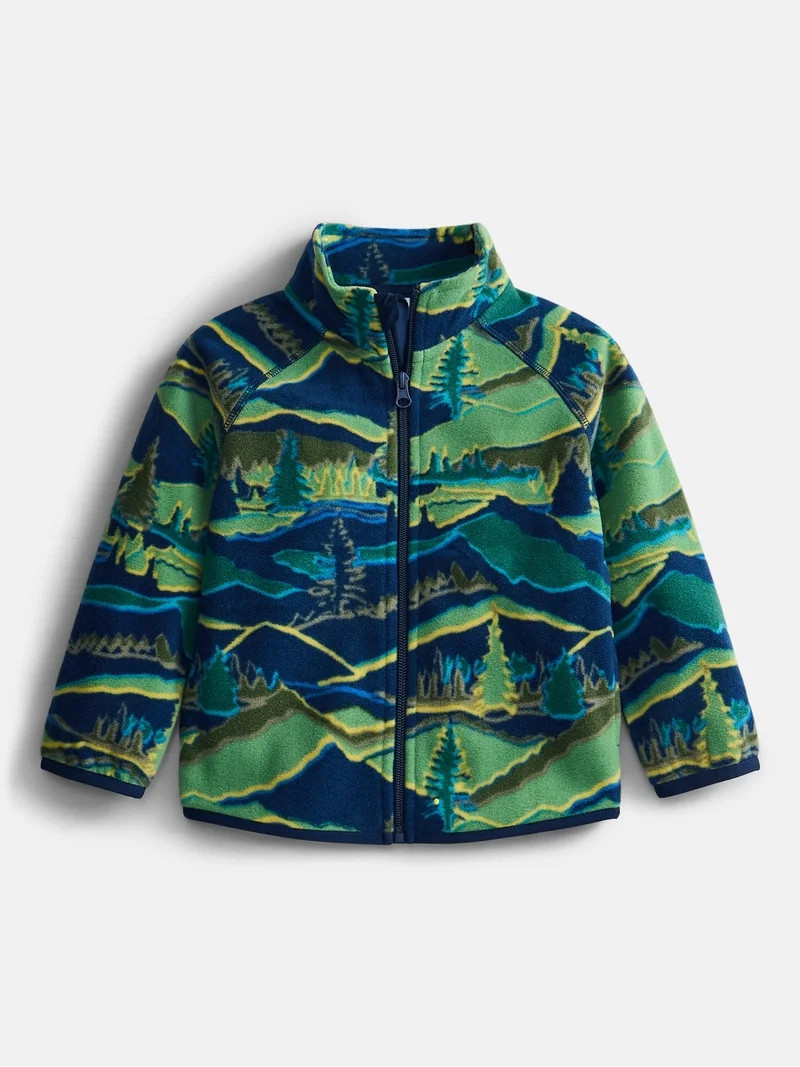 Wonder Nation Toddler Microfleece Jacket, Sizes 12M-5T | Walmart (US)
