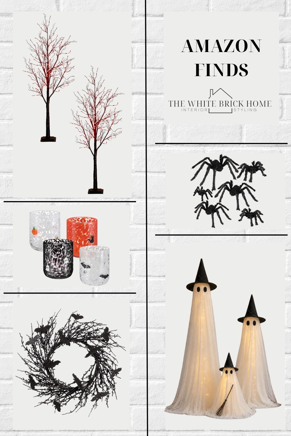 Amazon finds for fun, spooky Halloween styling this year! 
🖤🖤
Halloween, Halloween decor, Halloween finds, Halloween front porch, Halloween porch, wreath, Halloween wreath, Halloween finds, Halloween ideas, ghosts, front lawn Halloween, glasses, glassware, Amazon home