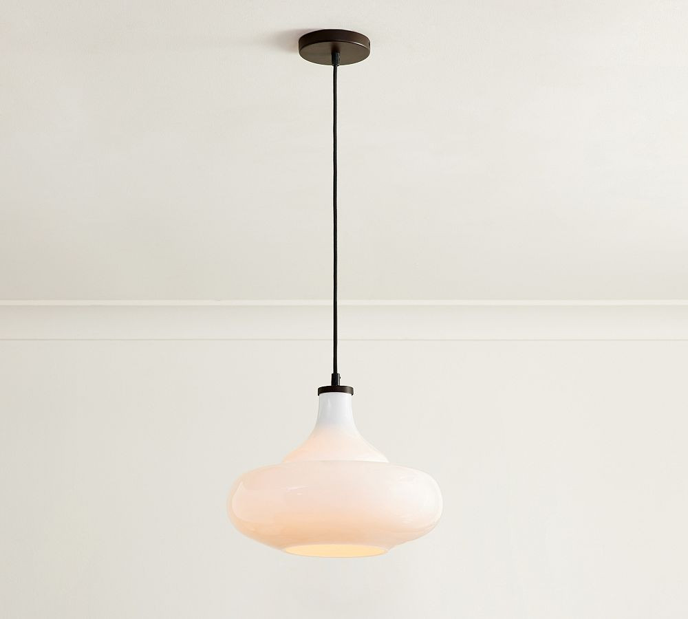 Mccarthy Milk Glass Pendant | Pottery Barn (US)