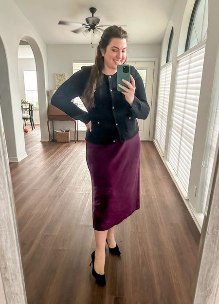 Workwear #ootd 12/14/23 

This skirt is on sale for $30 today! 

Womens business professional workwear and business casual workwear and office outfits midsize outfit midsize style 

#LTKmidsize #LTKfindsunder50 #LTKworkwear