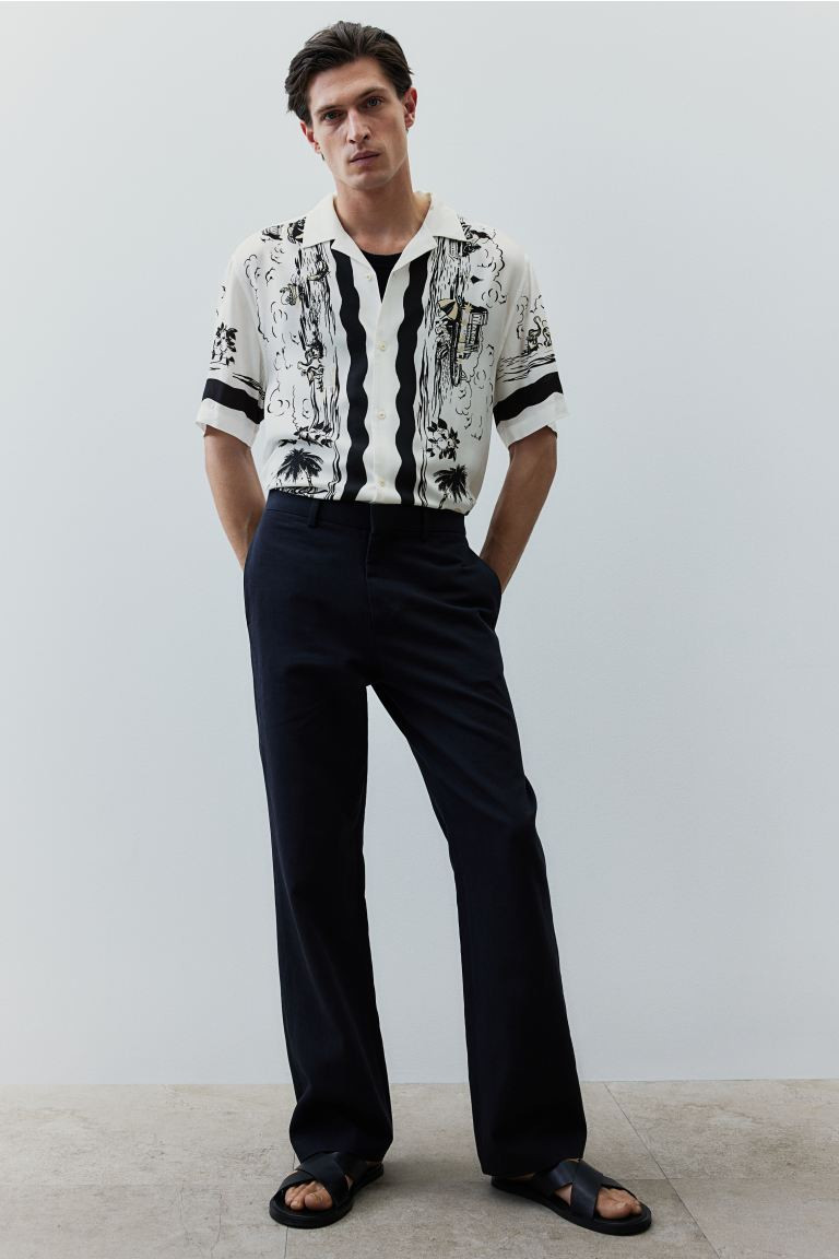 Regular Fit Printed Resort Shirt | H&M (US + CA)