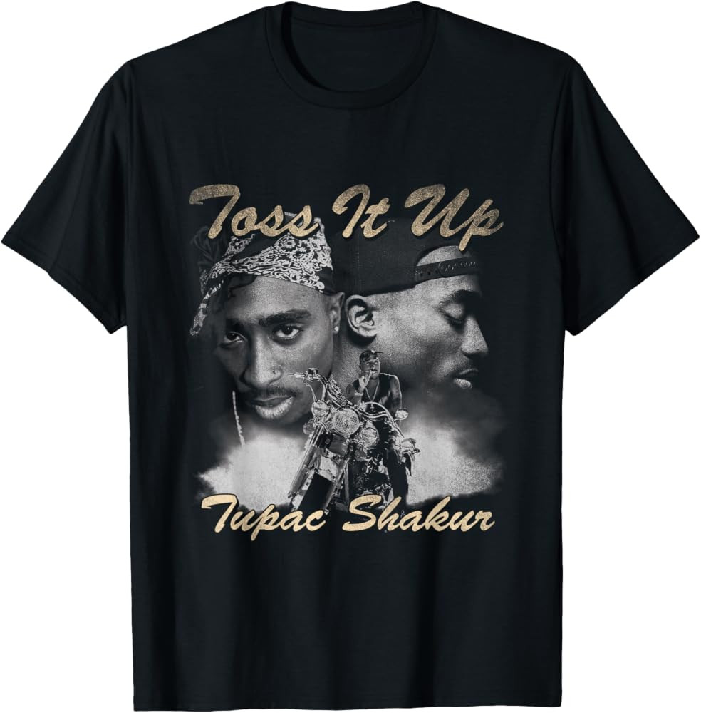 Official Tupac Toss It Up T-Shirt | Amazon (US)