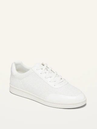 Faux-Leather Sneakers for Women | Old Navy (US)